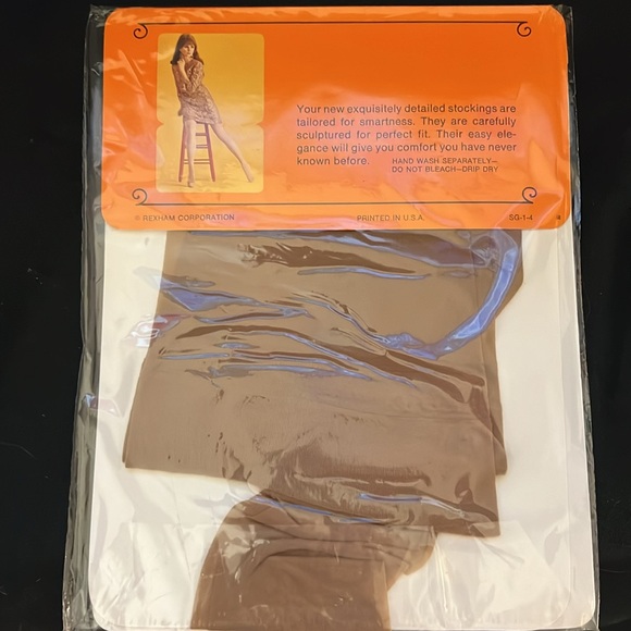 Vintage 4 Pairs Thigh Highs Panty Hose Lot size 10 & 10 1/2 - Picture 3 of 7